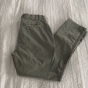 Gap Olive Girlfriend Chinos
